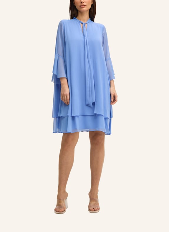 JOOP! Schluppenkleid mit 3/4-Arm BLAU