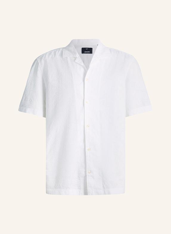 JOOP! Kurzarm-Hemd Loose Fit WEISS