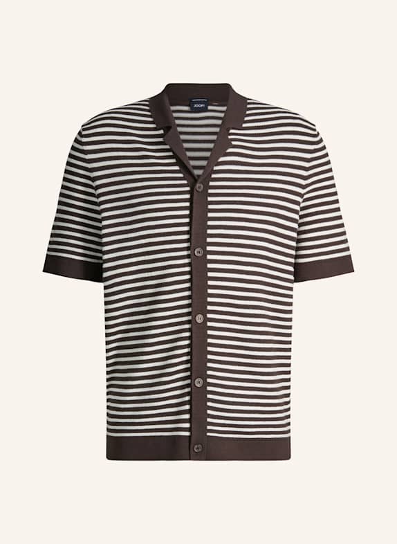 JOOP! Strickshirt DUNKELBRAUN