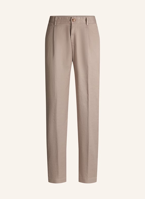 JOOP! Bundfaltenhose Loose Fit BEIGE