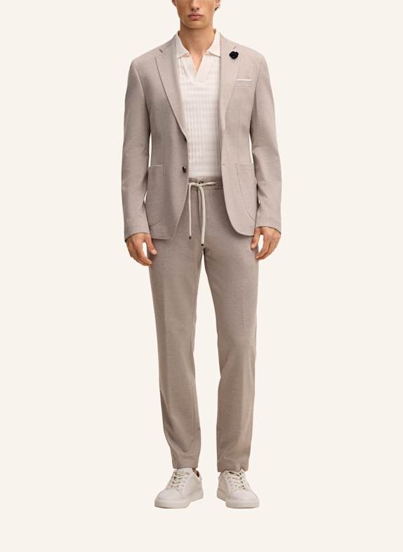 JOOP! Anzughose SAKE im Jogging-Stil Slim Fit BEIGE