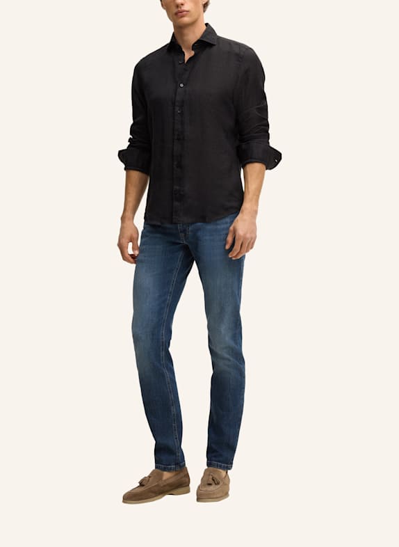 JOOP! Business-Hemd Slim Fit SCHWARZ