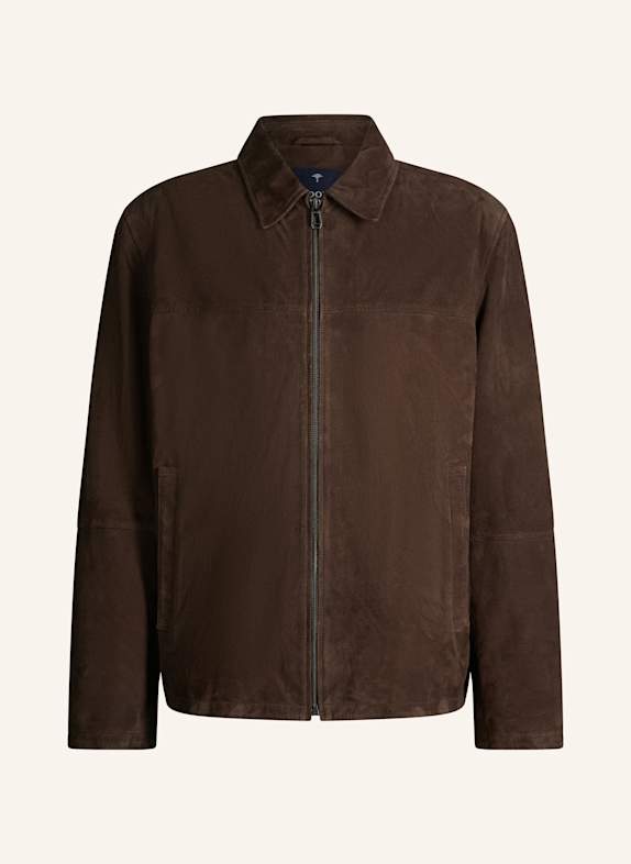 JOOP! Lederjacke DUNKELBRAUN