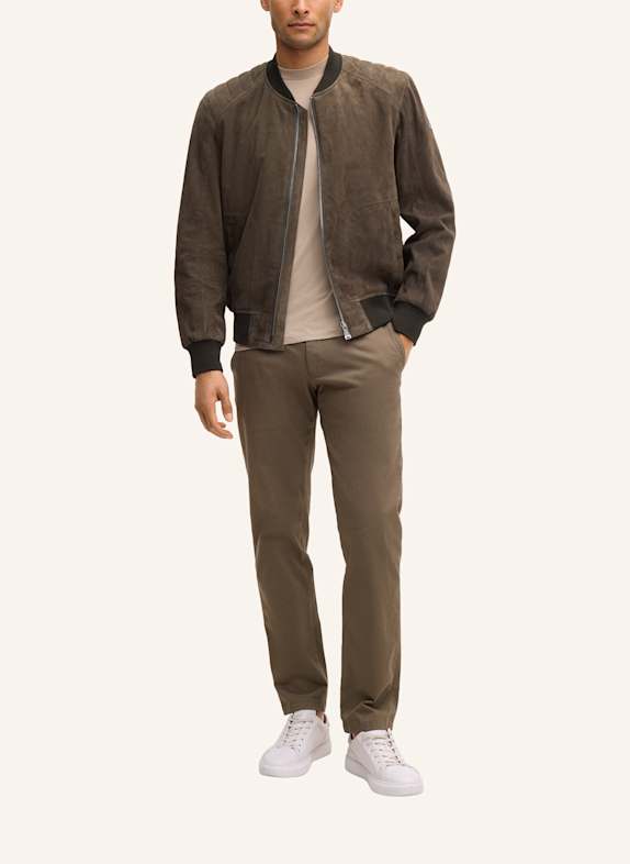 JOOP! JEANS Lederjacke OLIV