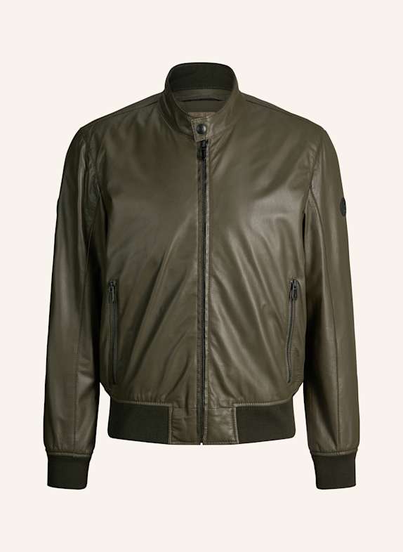 JOOP! Lederjacke GRÜN