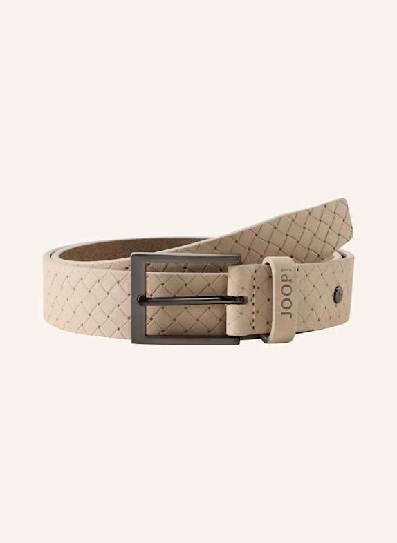 JOOP! Ledergürtel BEIGE