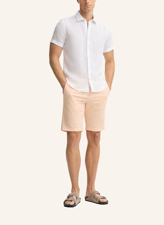JOOP! Kurzarm-Hemd Slim Fit WEISS