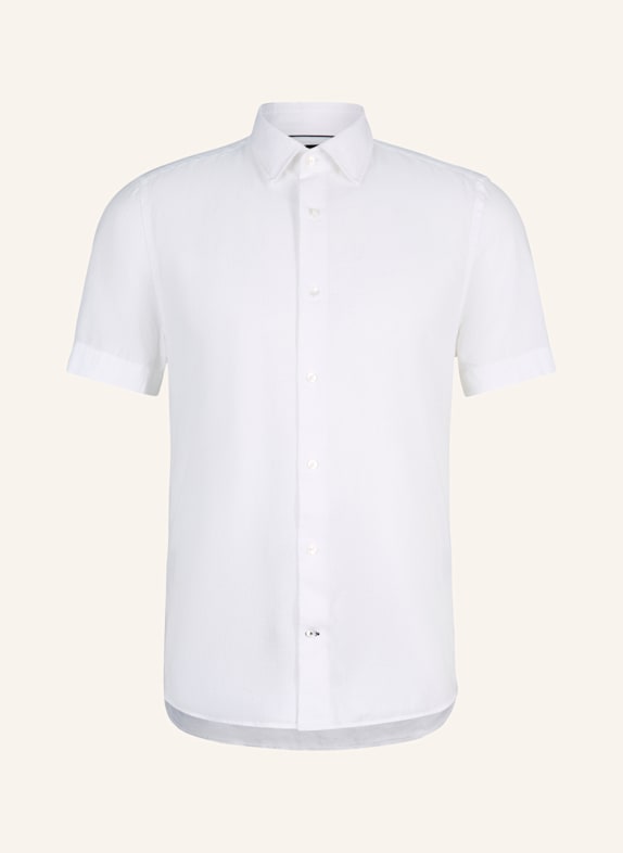 JOOP! Kurzarm-Hemd Slim Fit WEISS
