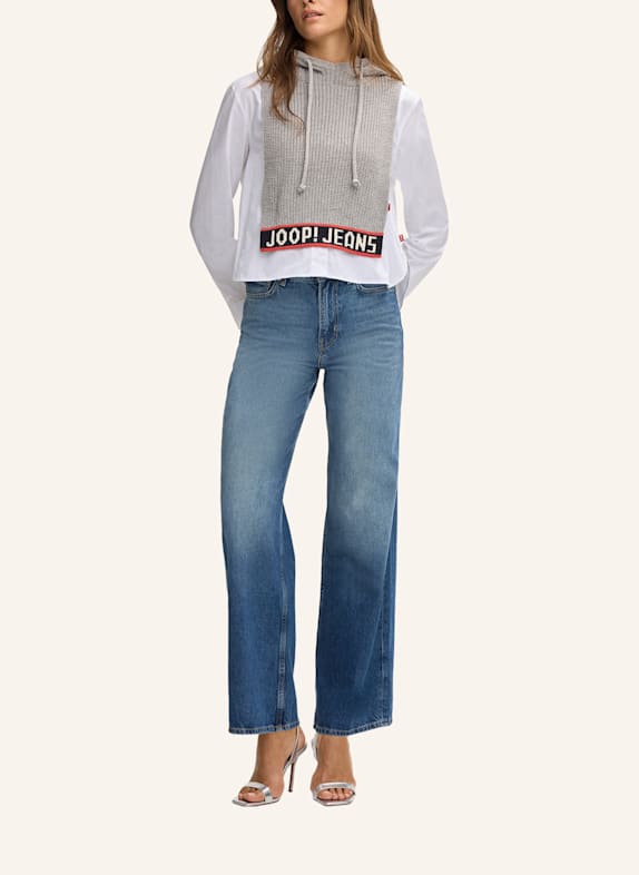 JOOP! JEANS Hemdbluse WEISS