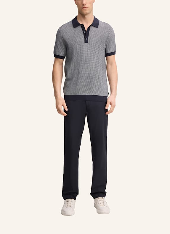 JOOP! Strick-Poloshirt BRIANORO DUNKELBLAU