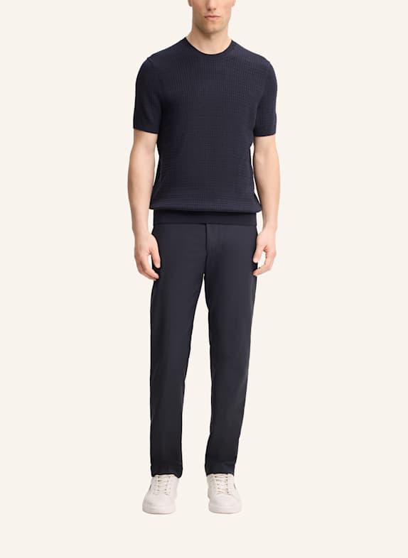 JOOP! Strickshirt ELIO DUNKELBLAU