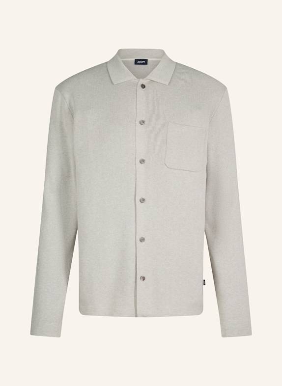 JOOP! Strick-Overjacket ACO HELLGRAU
