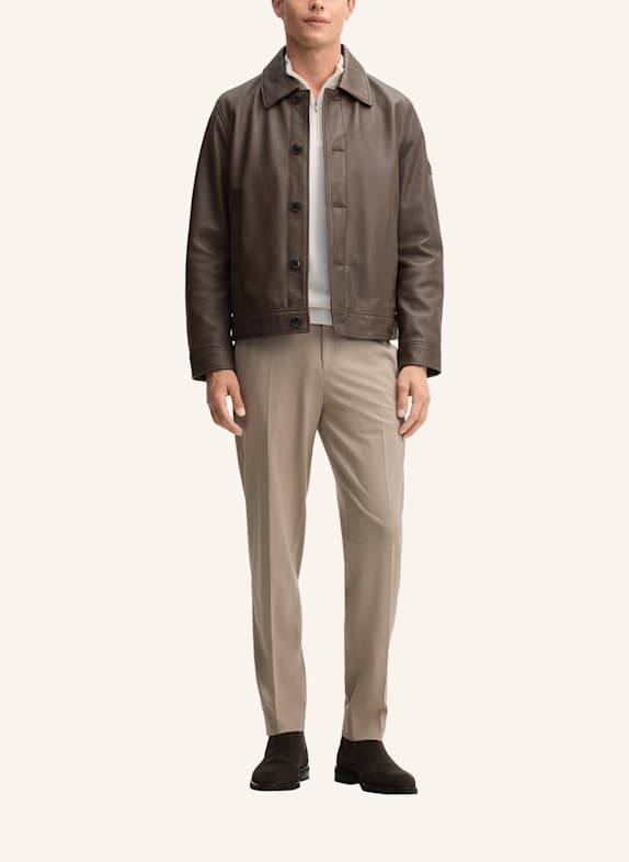 JOOP! Lederjacke BRAUN