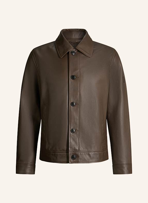 JOOP! Lederjacke BRAUN