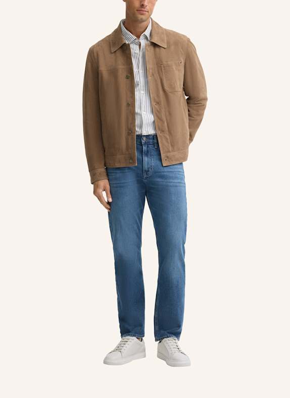 JOOP! JEANS Lederjacke BEIGE