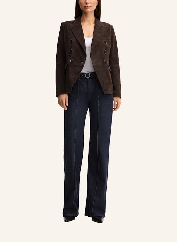 JOOP! Lederblazer DUNKELBRAUN