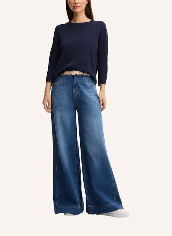 JOOP! Pullover KUSTA mit 3/4-Arm DUNKELBLAU