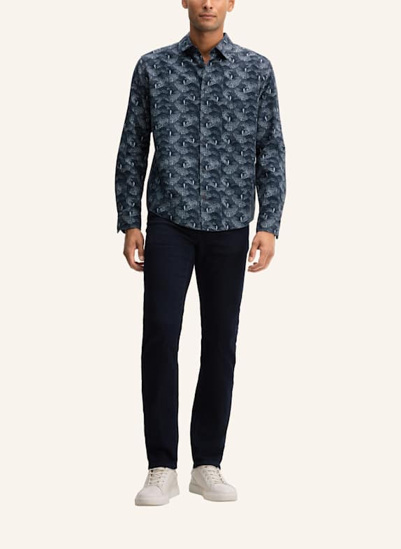 JOOP! JEANS Hemd Regular Fit DUNKELBLAU