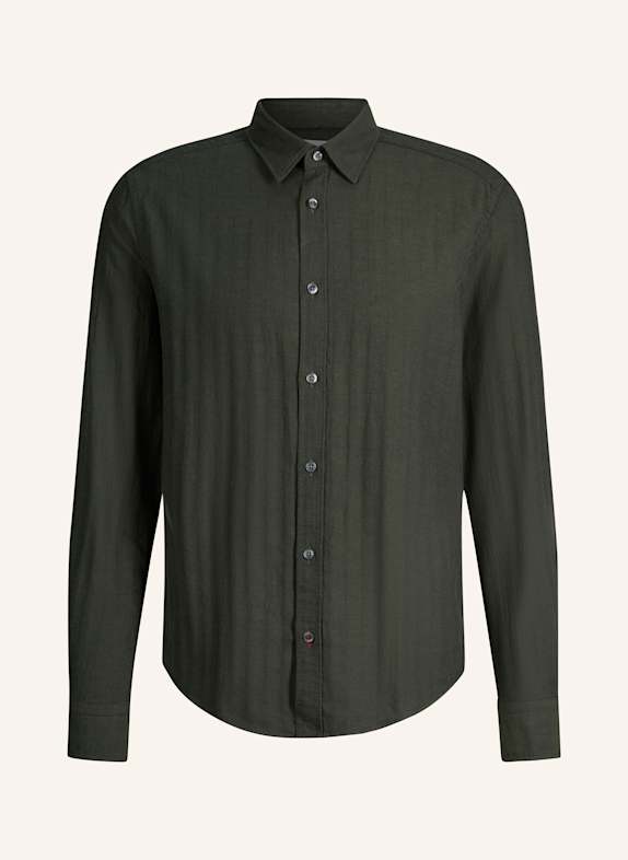JOOP! JEANS Casual-Hemd Regular Fit DUNKELGRÜN