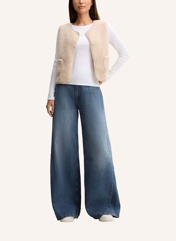 JOOP! JEANS Teddy-Weste BEIGE