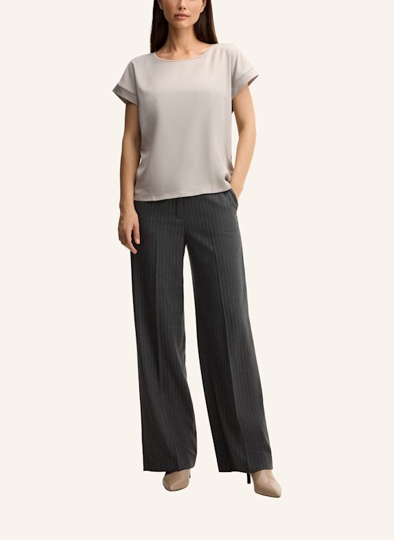 JOOP! Blusenshirt TAILA im Materialmix GRAU