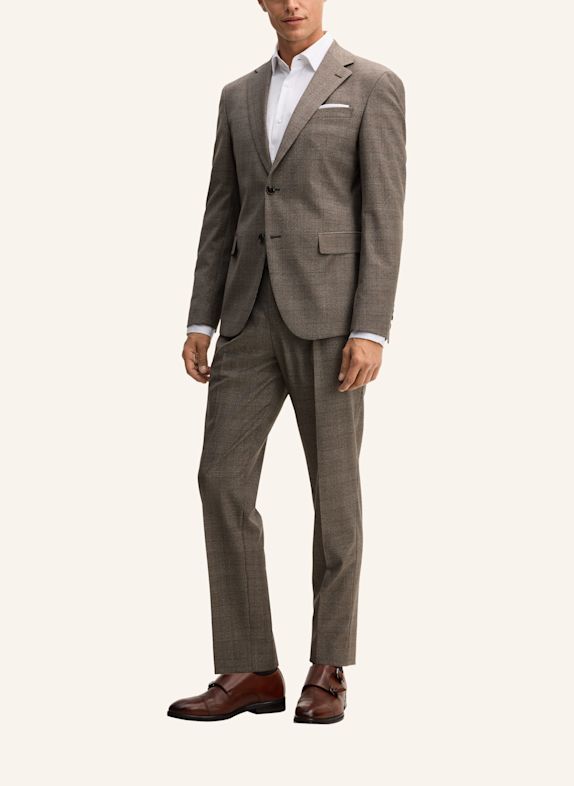 JOOP! Anzughose Regular Fit HELLBRAUN