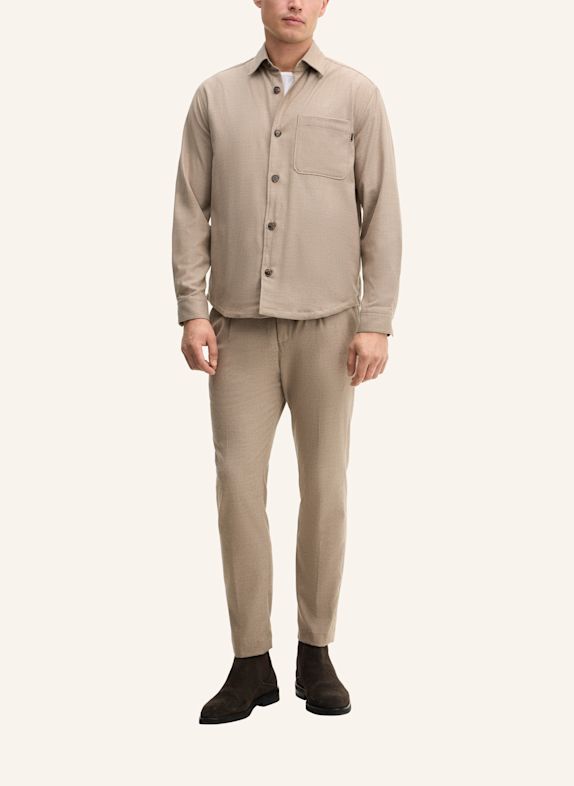 JOOP! Hemdjacke Shaped Fit BEIGE