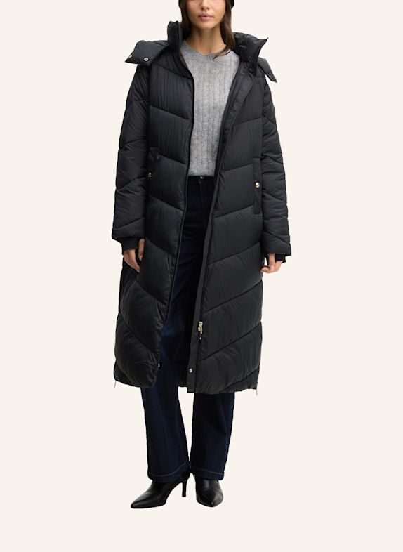 JOOP! Maxi-Steppmantel SCHWARZ