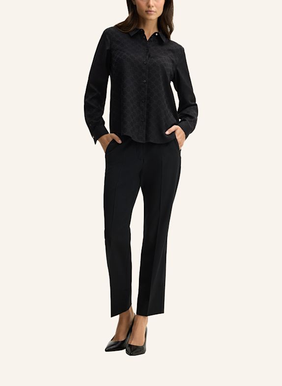 JOOP! Hemdbluse BLISS aus Jacquard SCHWARZ