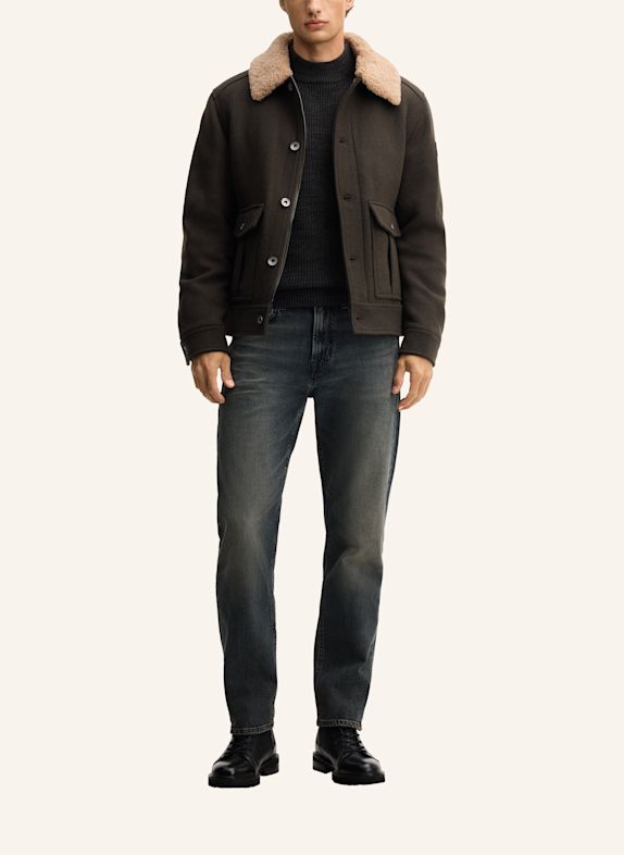 JOOP! JEANS Pullover ORLISSOR DUNKELGRÜN