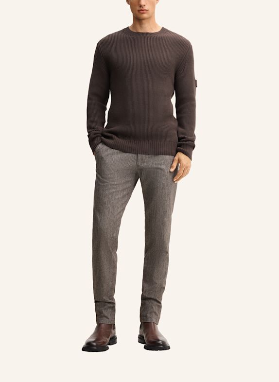 JOOP! JEANS Pullover HONARO DUNKELBRAUN