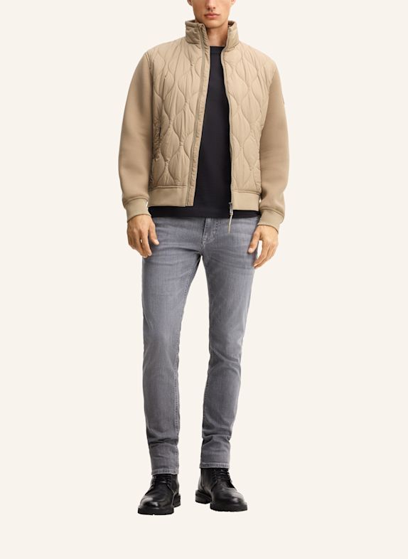 JOOP! JEANS Steppblouson BUDDY im Materialmix GRÜN