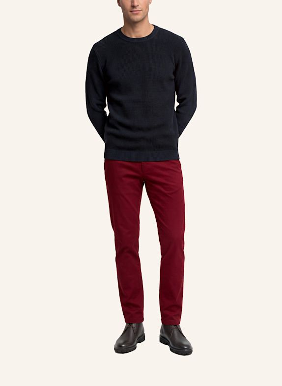 JOOP! JEANS Chino MATTHEW Extra Slim Fit DUNKELROT