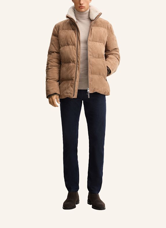 JOOP! Lederjacke BEIGE