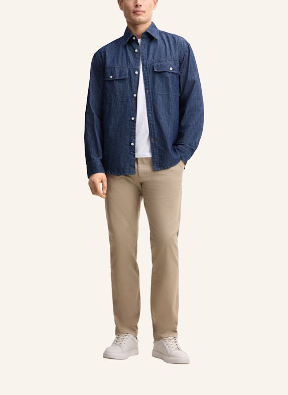 JOOP! JEANS Jeanshemd Regular Fit DUNKELBLAU