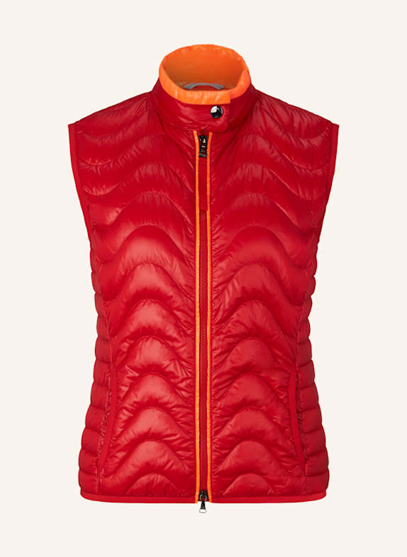 BOGNER Steppweste KLEO-D ROT/ ORANGE