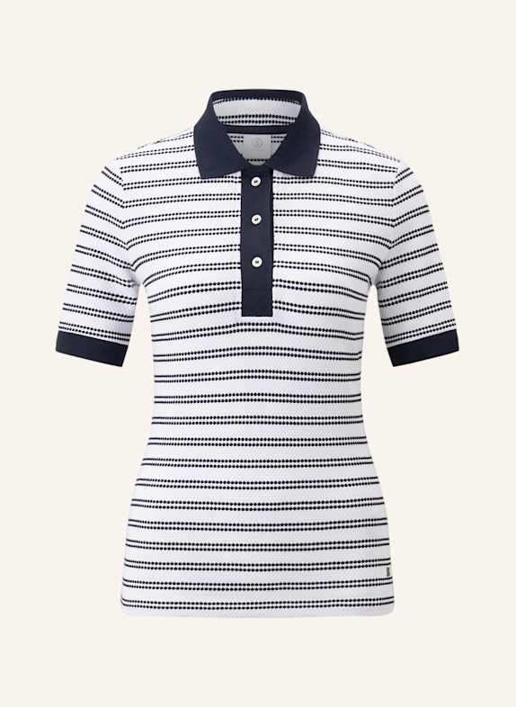 BOGNER Polo-Shirt DUNKELBLAU/ WEISS