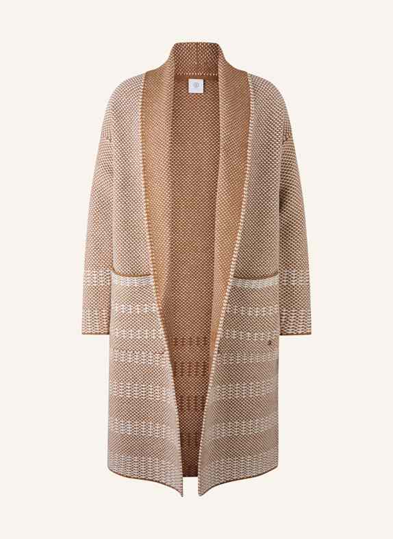 BOGNER Strickjacke CAMEL/ WEISS