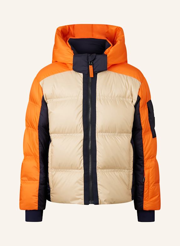 BOGNER Skijacke WEISS/ ORANGE/ BLAU