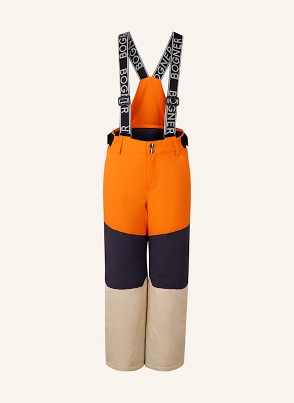BOGNER Skihose ORANGE/ DUNKELBLAU/ BEIGE