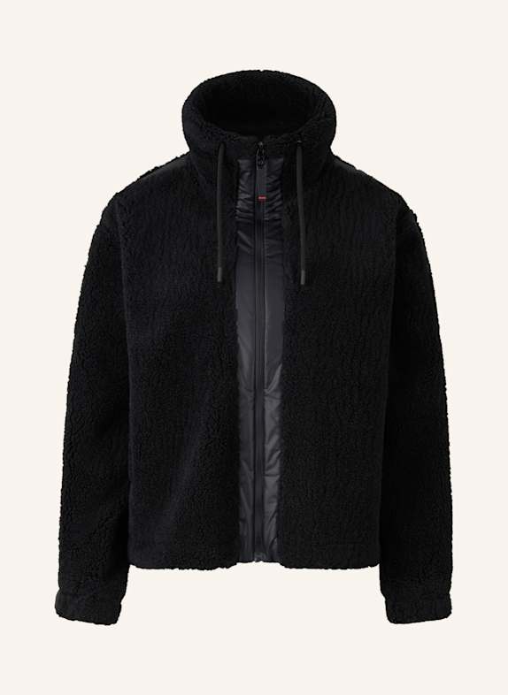FIRE+ICE Teddyfell-Jacke NINETTA2 SCHWARZ