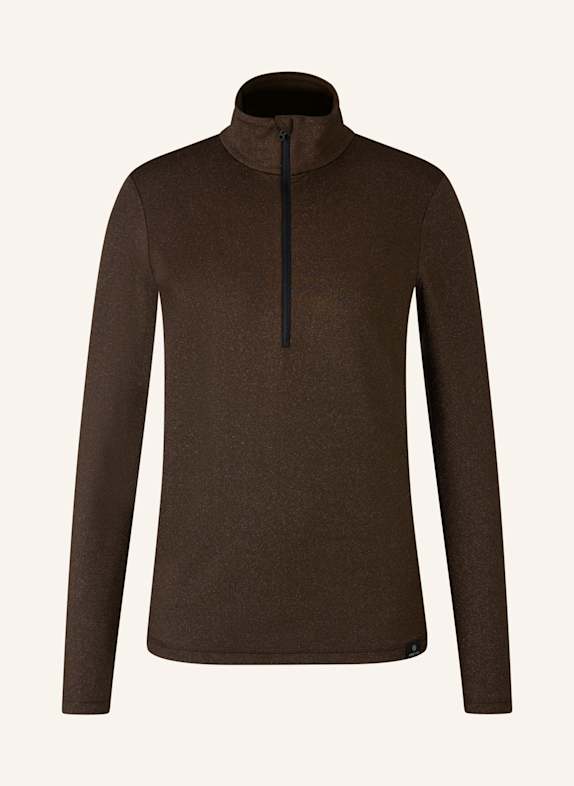 FIRE+ICE Midlayer MARGO2 mit Glitzergarn BRAUN