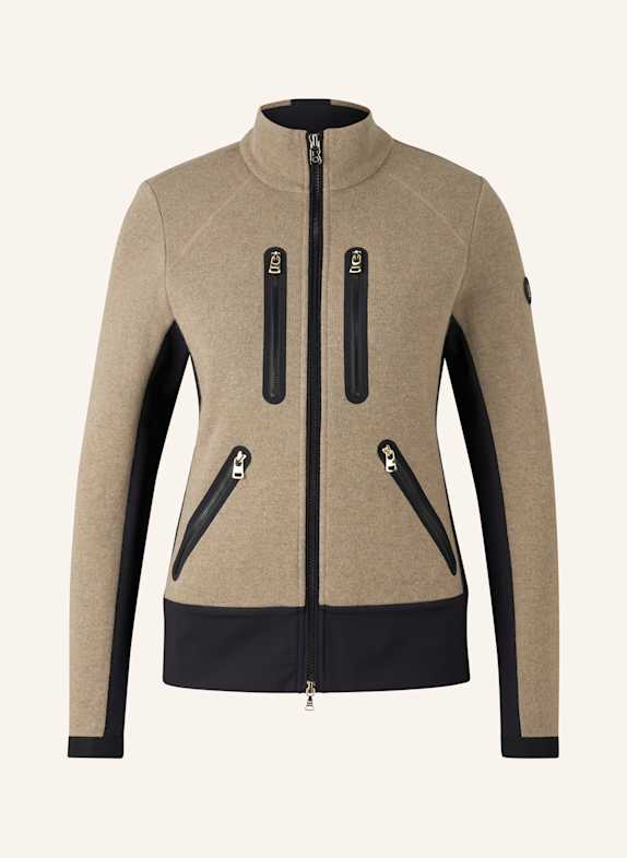 BOGNER Mid Layer BRAUN/ SCHWARZ