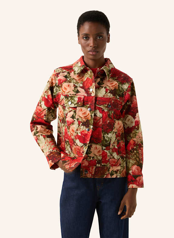 BOGNER Übergangsjacke ROT/ GRÜN