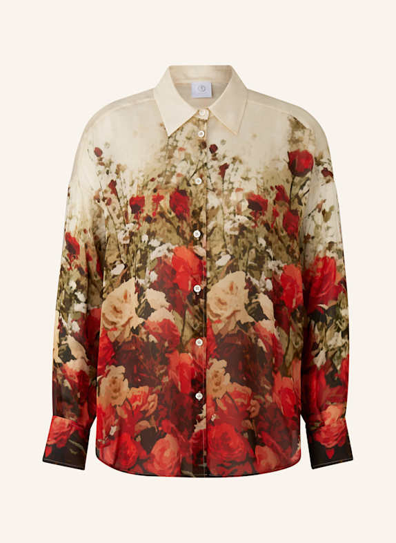 BOGNER Bluse ROT/ BEIGE