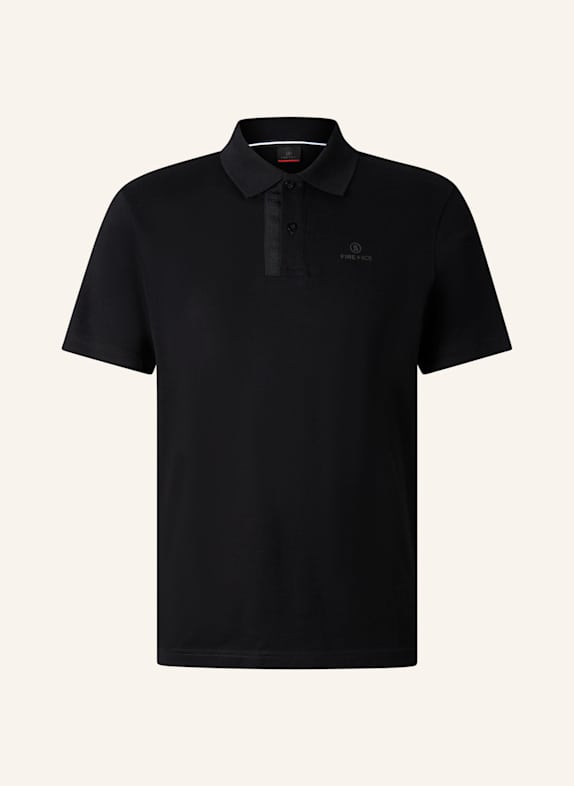FIRE+ICE Polo-Shirt SCHWARZ