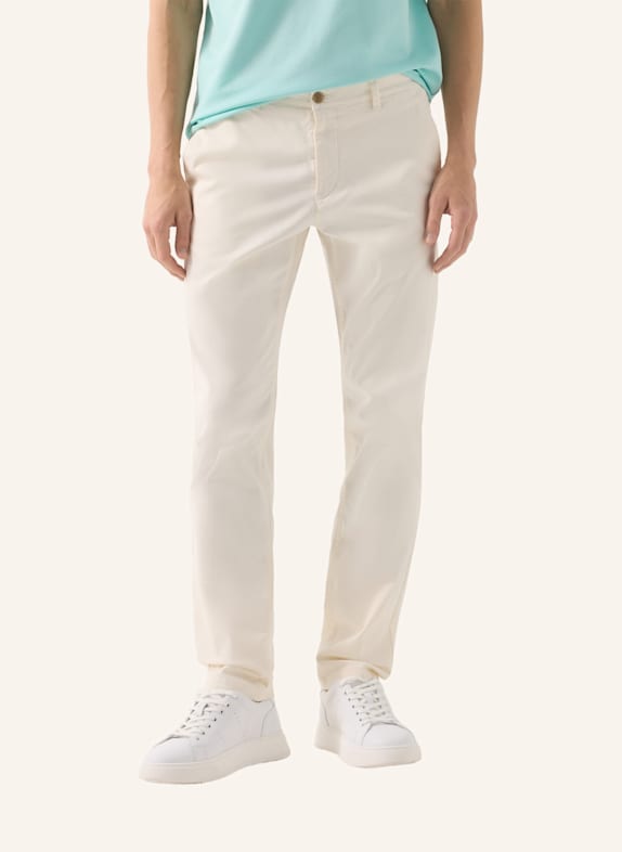 BOGNER Katoenen chino Nik WIT