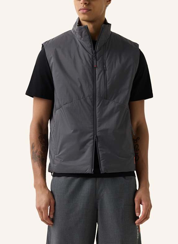 FIRE+ICE Bodywarmer CONOR DONKERGRIJS