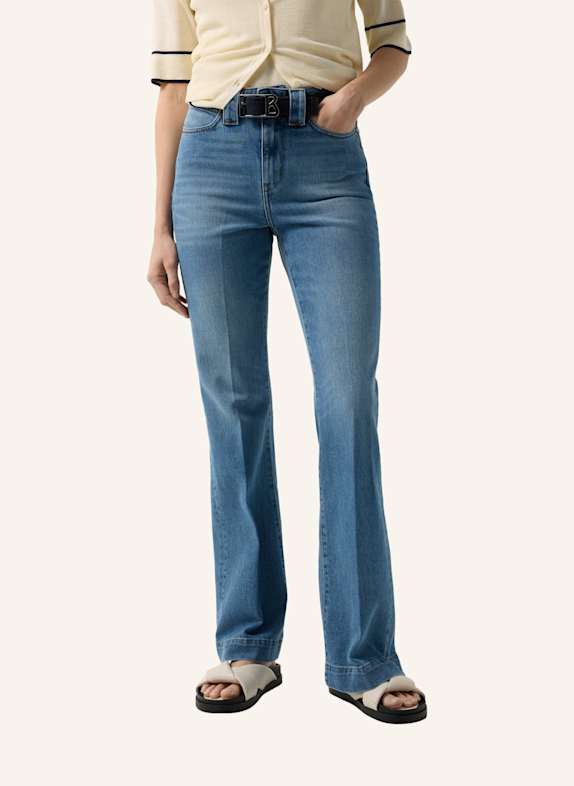BOGNER Jeans met uitlopende pijpen Devin BLAUW