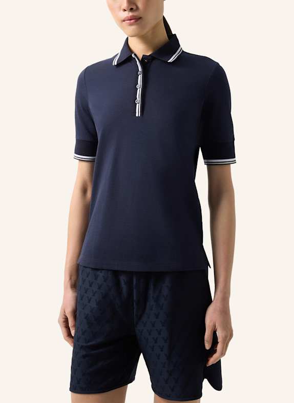 BOGNER Funktons-poloshirt Elenor DONKERBLAUW